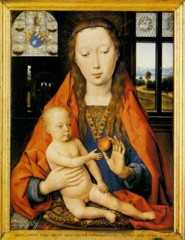 漢斯 梅姆林 Diptych Of Martin Van Nieuwenhove 漢斯 梅姆林 Diptych Of Martin Van Nieuwenhove